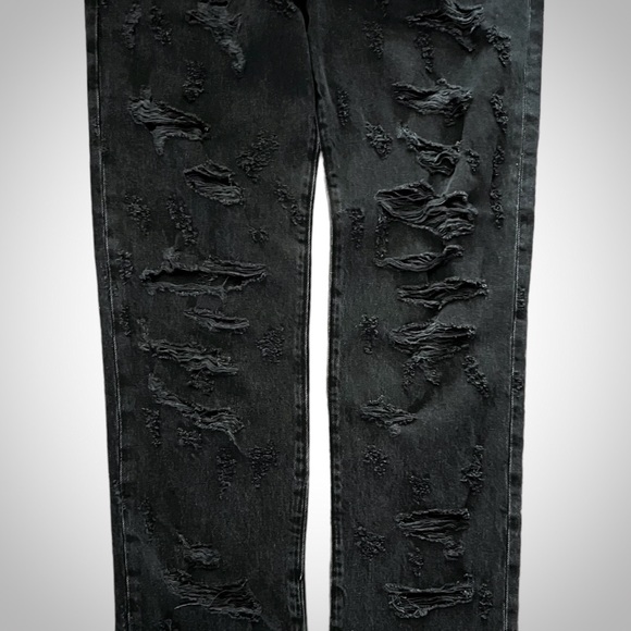 Agolde Criss-Cross Straight Jeans in Feverish - Size 25 - Picture 7 of 13